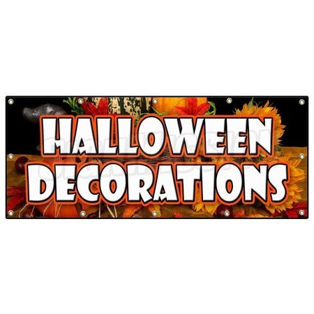 SIGNMISSION HALLOWEEN DECORATIONS BANNER SIGN masks trick or treat holiday pumpkins B-120 Halloween Decorations